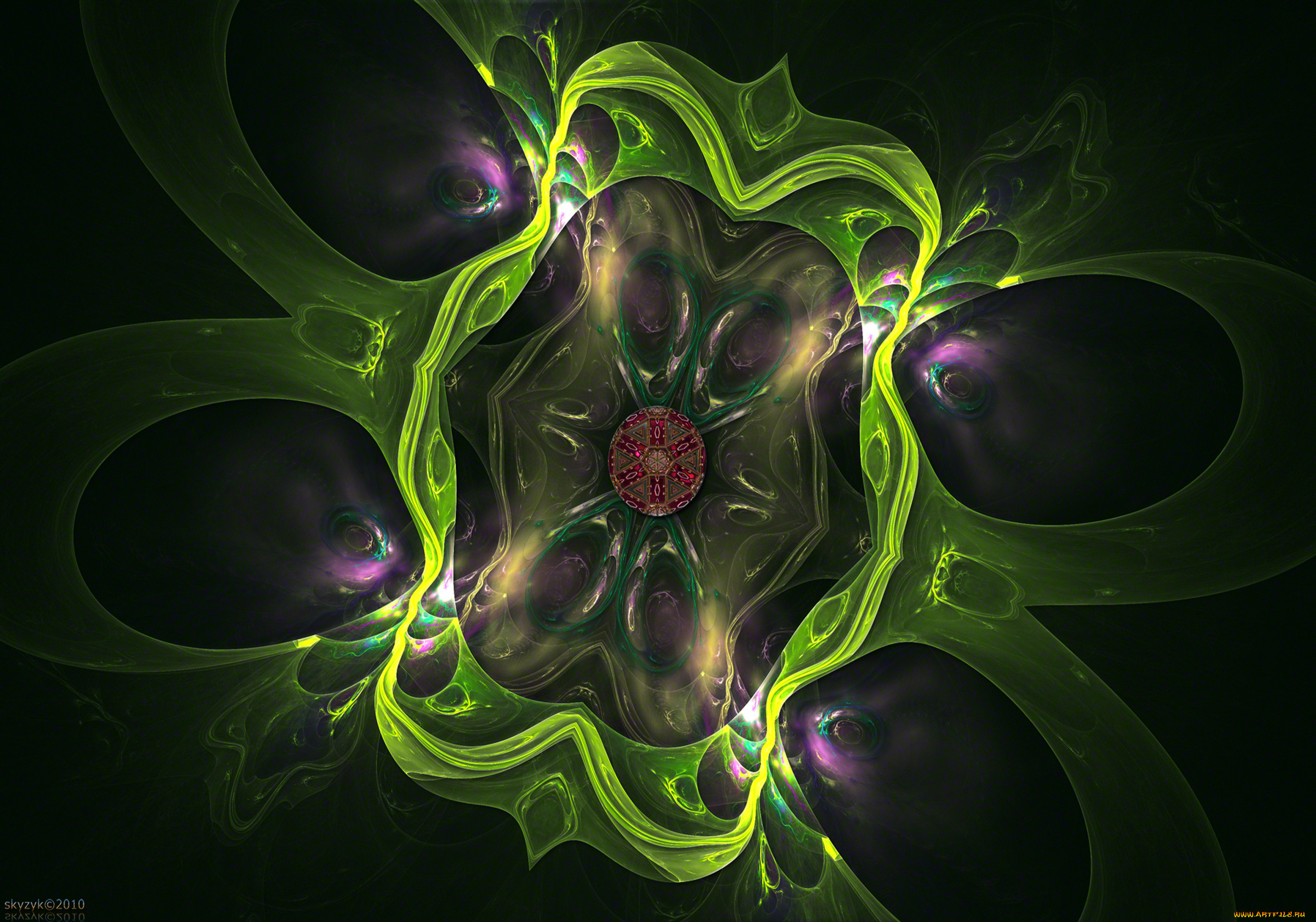 electric, jade, 3, , fractal, , , , 